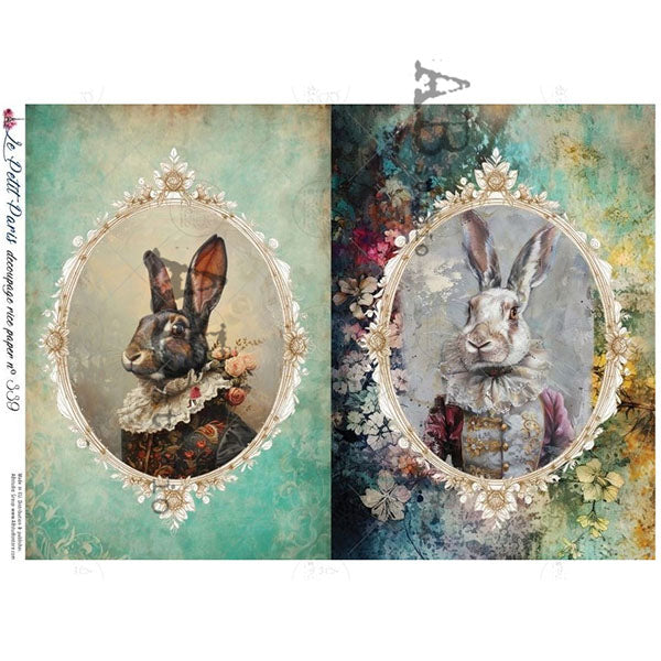 ABstudio Rice Paper - LE PETIT PARIS 339 (A4)