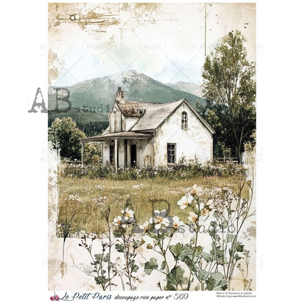 ABstudio Rice Paper - LE PETIT PARIS 509 (A4)