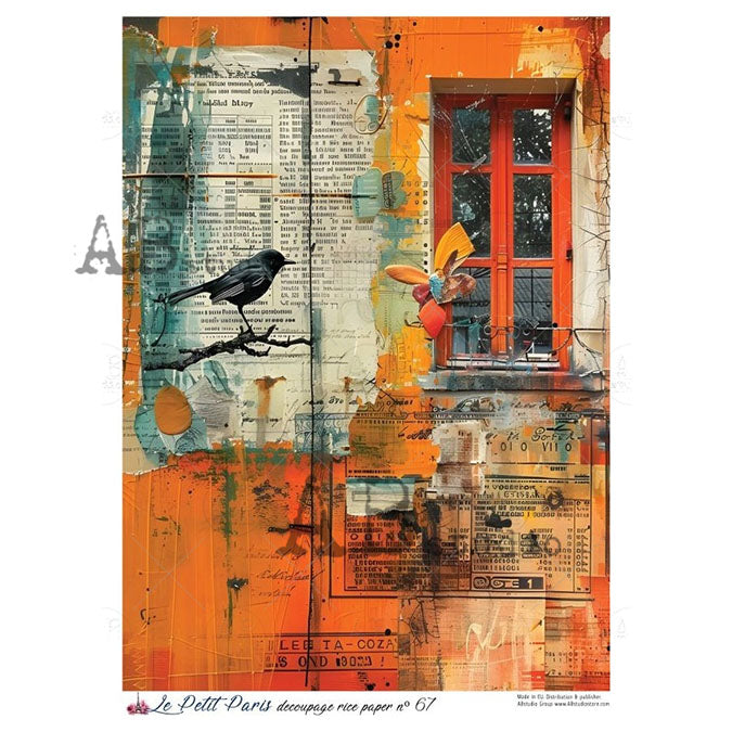 ABstudio Rice Paper - LE PETIT PARIS 67 (A4)