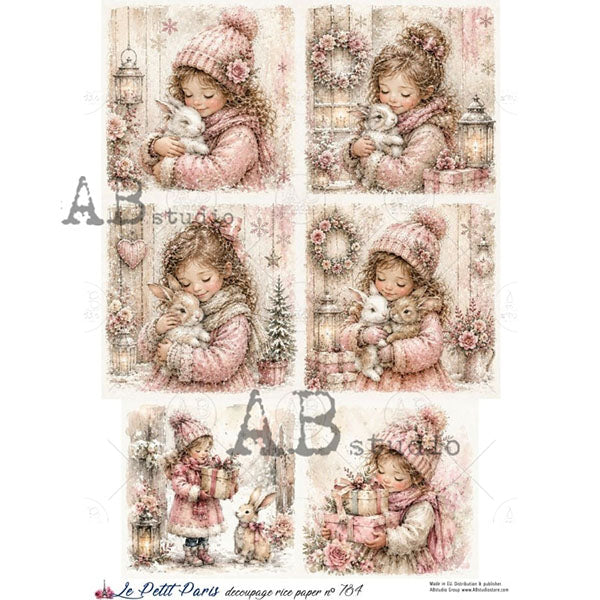 ABstudio Rice Paper - LE PETIT PARIS 784 (A4)