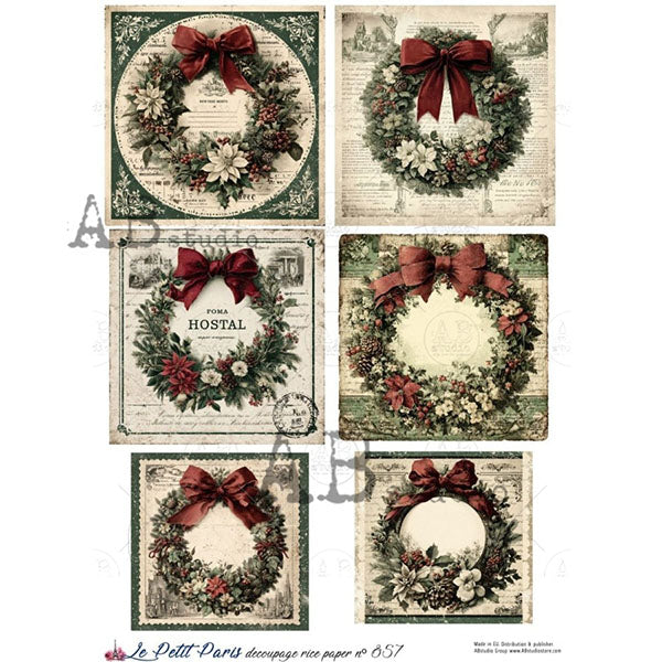 ABstudio Rice Paper - LE PETIT PARIS 857 (A4)