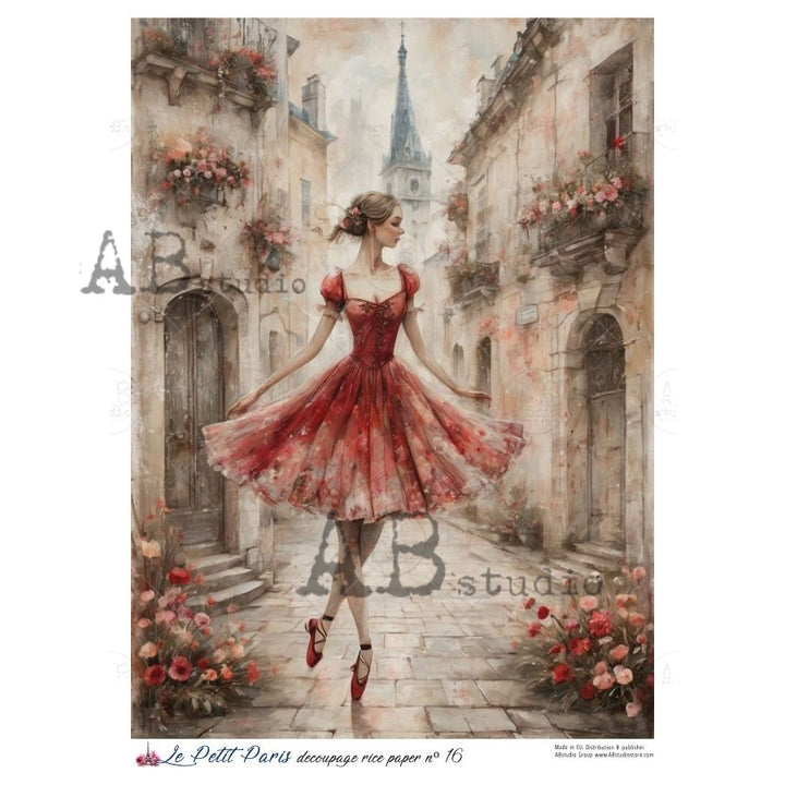 ABstudio Rice Paper - LE PETIT PARIS 16 (A4)