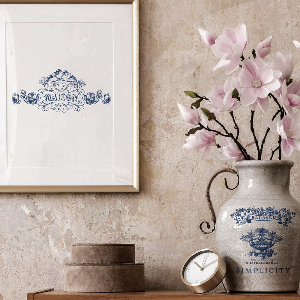Redesign Middy Transfer - LOVELY LABELS (3 sheets, each 21.59cm x 27.94cm) - Rustic Farmhouse Charm