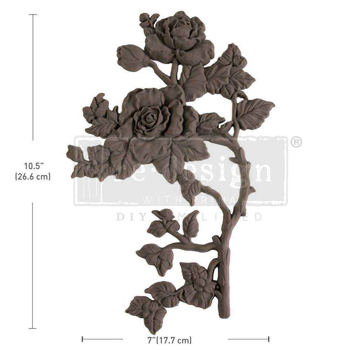 NEW! Redesign Décor Poly - LUSH REVERIE RIGHT (26.7cm x 17.8cm x 1.3cm) - Rustic Farmhouse Charm