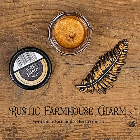 HONEY GOLD Metallic Wax Paste by Pentart 20ml - Rustic Farmhouse Charm