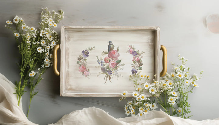 NEW! IOD Transfer Pad - MADELEINE (set of eight 12"x16" sheets) - Rustic Farmhouse Charm