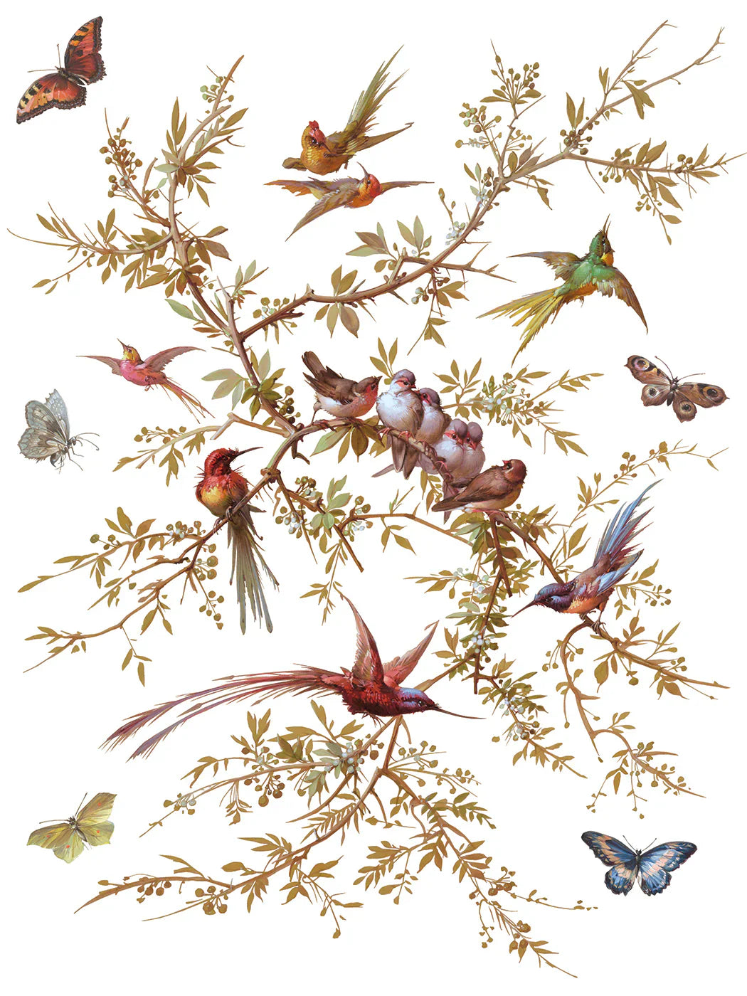 NEW! IOD Transfer Pad - MADELEINE (set of eight 12"x16" sheets) - Rustic Farmhouse Charm