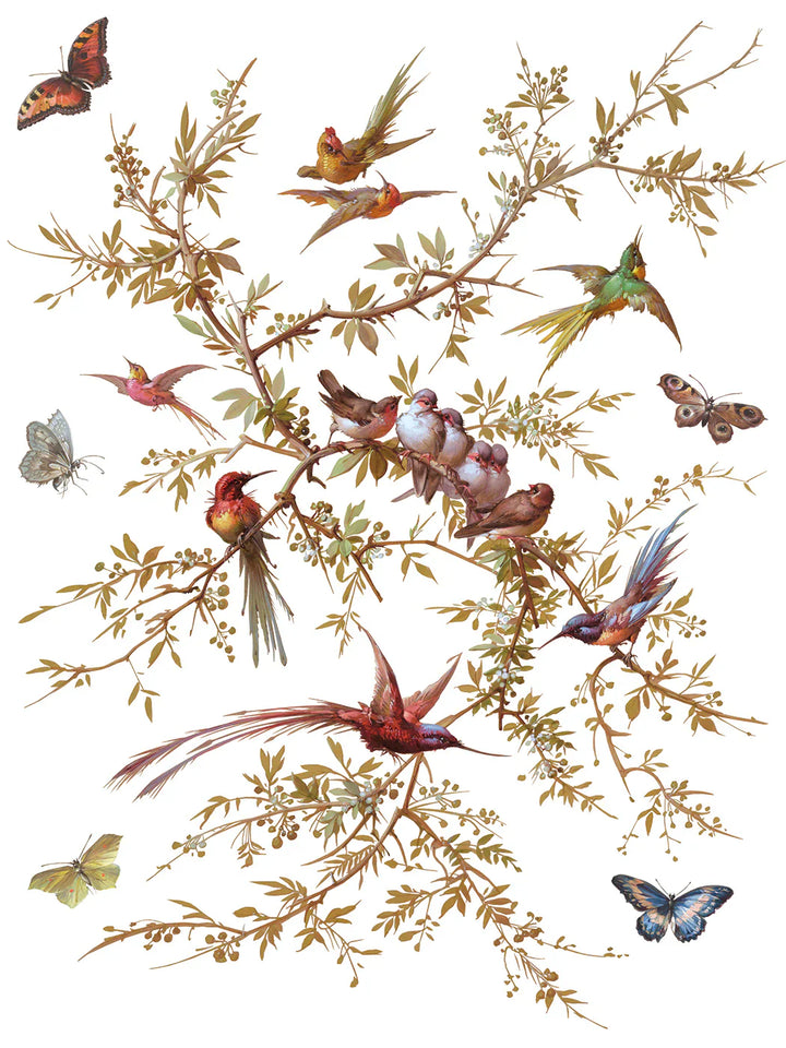 NEW! IOD Transfer Pad - MADELEINE (set of eight 12"x16" sheets) - Rustic Farmhouse Charm