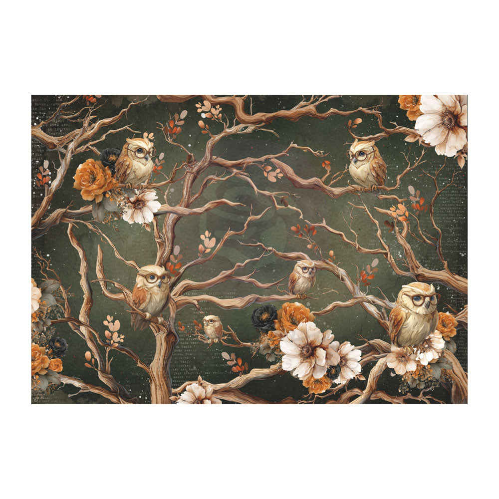 NEW! A3 Decoupage Fibre Paper - MADE OF MAGIC (29.7cm x 41.9cm)
