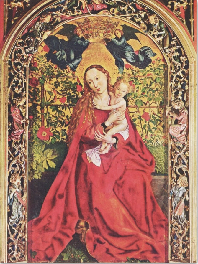 Decoupage Tissue Paper - Madonna of the Rose (38.1cm x 50.8cm) - Rustic Farmhouse Charm