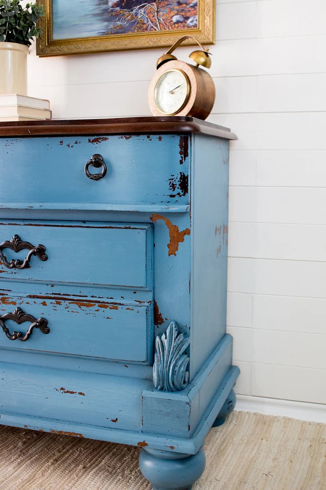 Homestead House Milk Paint - MARITIME BLUE - Rustic Farmhouse Charm
