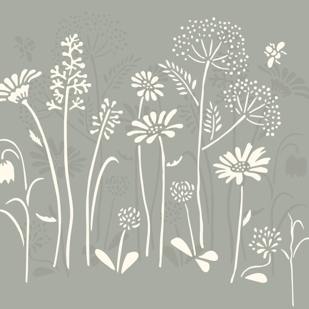 Annie Sloan Stencil Set - MEADOW FLOWERS
