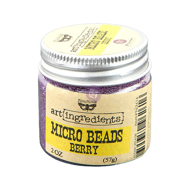 Micro Beads: BERRY 57g (Art Ingredients) - Rustic Farmhouse Charm