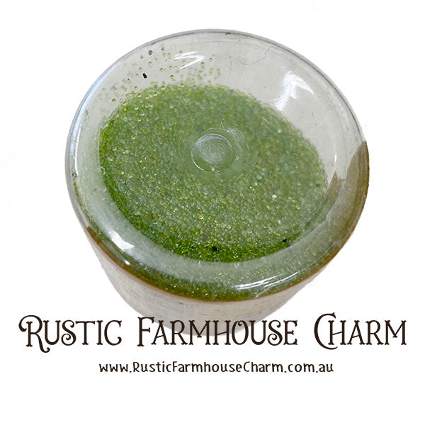 Micro Beads: GRASS 57g (Art Ingredients) - Rustic Farmhouse Charm