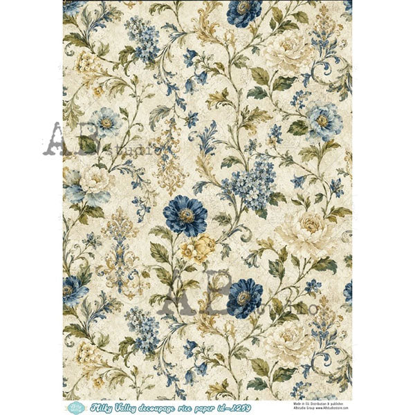 ABstudio Rice Paper - MILKY VALLEY 1259 (A4)