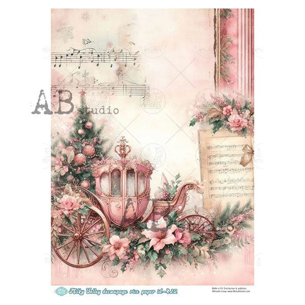 ABstudio Rice Paper - MILKY VALLEY 412 (A4)