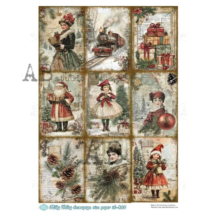 ABstudio Rice Paper - MILKY VALLEY 480 (A4)