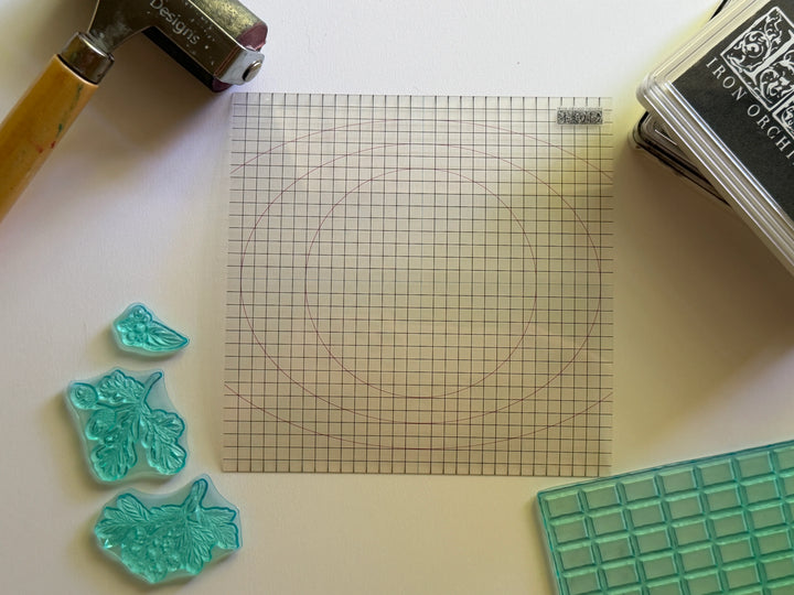 NEW! Mini Thin Mount for Stamping by IOD (6"x6", 15.24cm x 15.24cm)