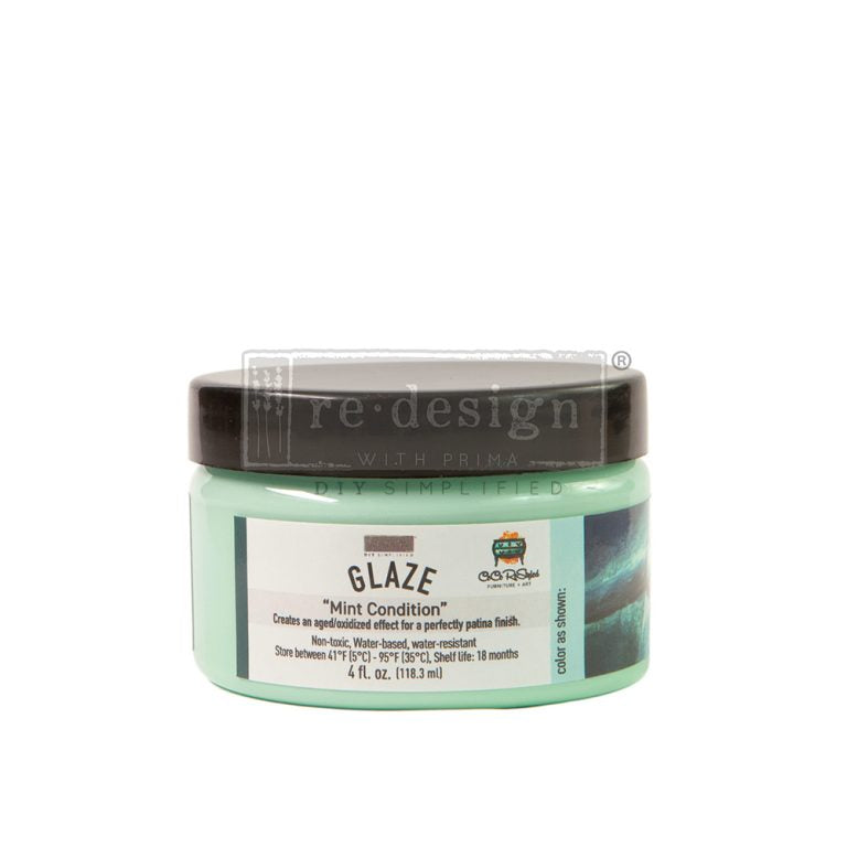 NEW! MINT CONDITION Redesign Glaze by Cece (118ml) - Rustic Farmhouse Charm