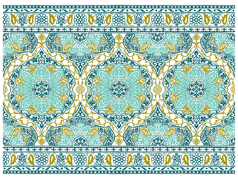 MOROCCO Paint Inlay by IOD (set of eight 12"x16" sheets) - Rustic Farmhouse Charm