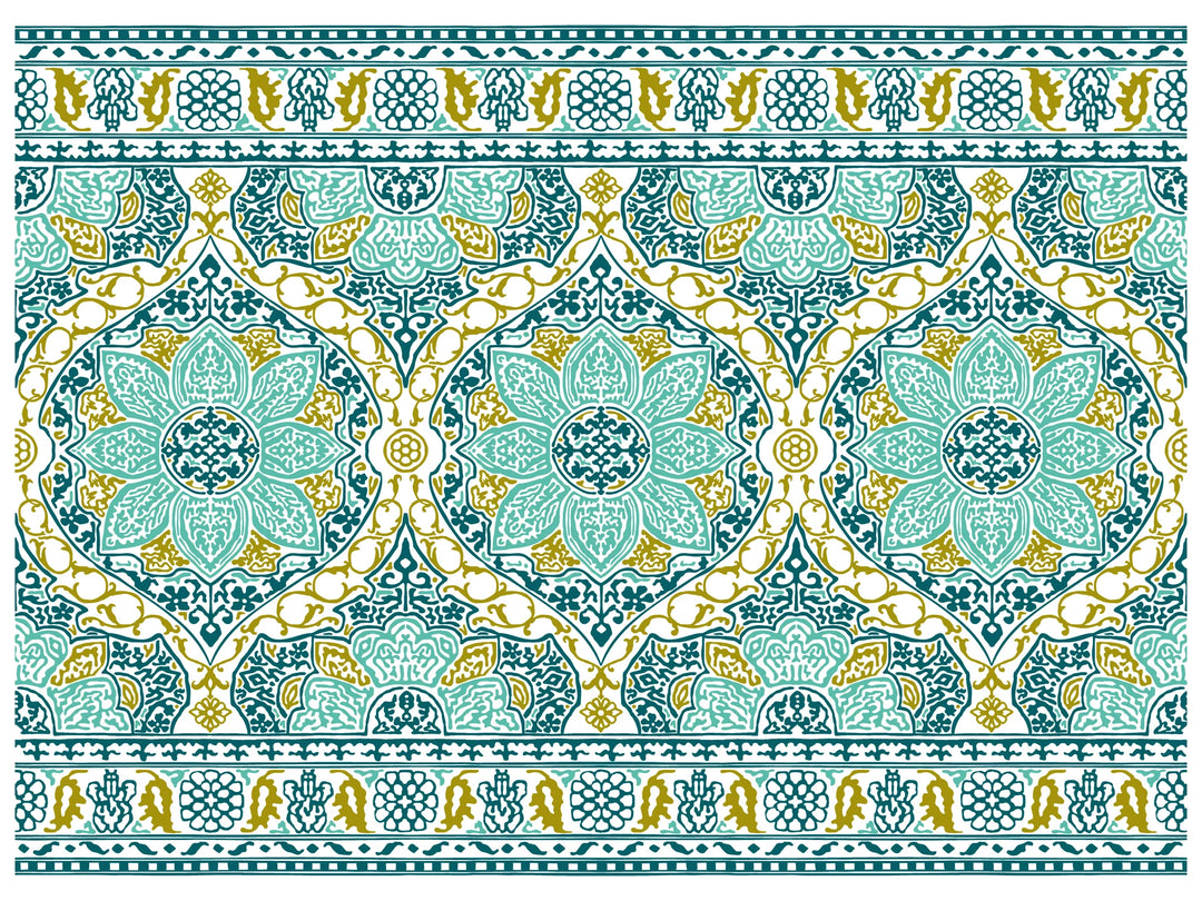 MOROCCO Paint Inlay by IOD (set of eight 12"x16" sheets) - Rustic Farmhouse Charm