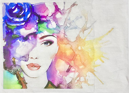 Decoupage Tissue Paper - Mystic Rose Woman (38.1cm x 50.8cm)