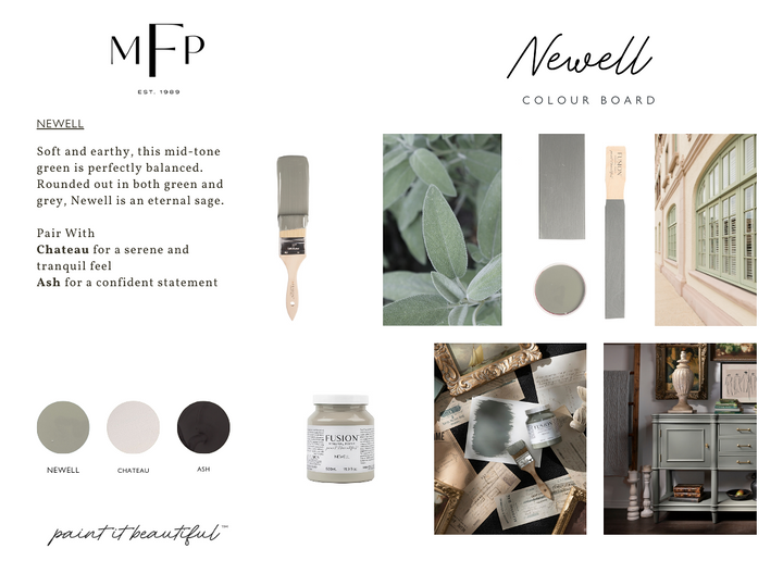 NEW! NEWELL Fusion™ Mineral Paint - Rustic Farmhouse Charm