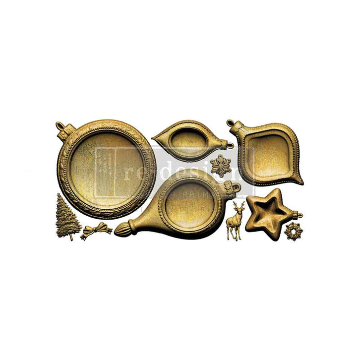 NEW! Redesign Mould - NOEL ELEGANCE (5" x 10", thicker at 12mm)