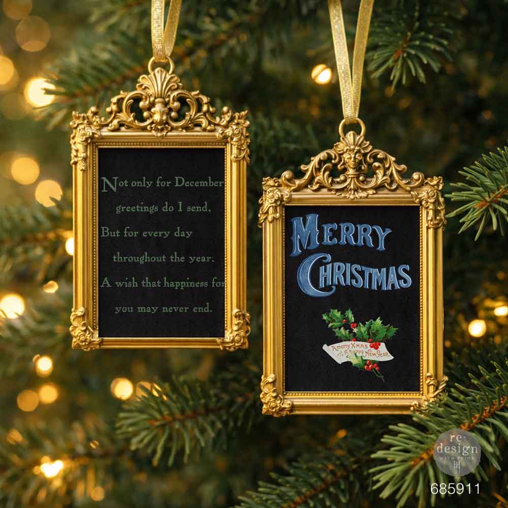 NEW! Redesign Middy Transfer - NOEL IN SCRIPT (3+1 sheets, each 21.59cm x 27.94cm)