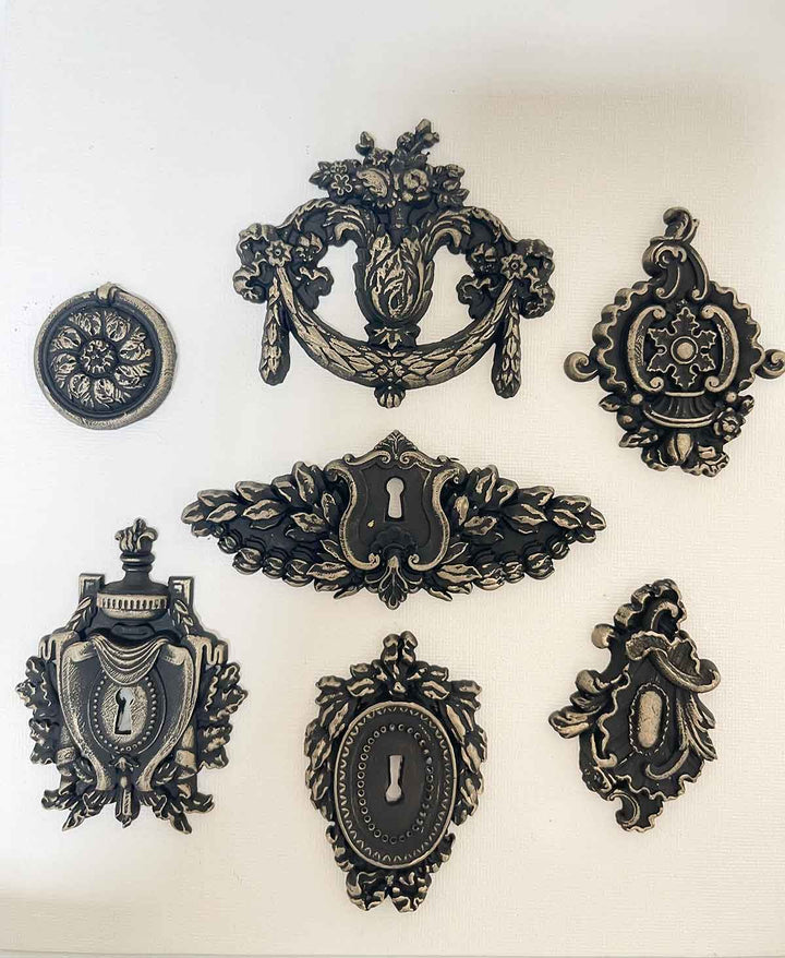 NEW! Redesign Mould - OPULENT (5" x 8") - Rustic Farmhouse Charm