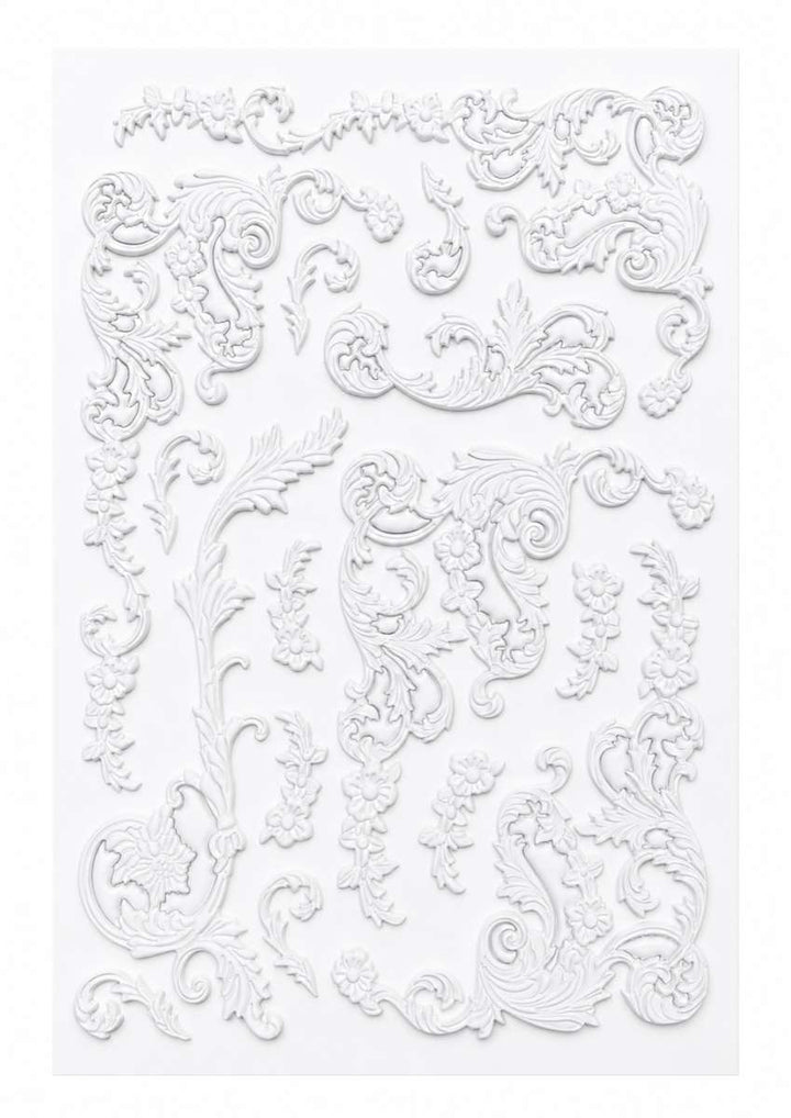 LaBlanche 3D Mixed Media Stickers - ORNAMENTS 2 (21cm x 29.5cm)