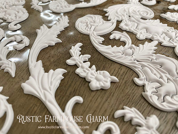 LaBlanche 3D Mixed Media Stickers - ORNAMENTS 2 (21cm x 29.5cm)