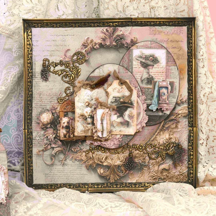LaBlanche 3D Mixed Media Stickers - ORNAMENTS 3 (21cm x 29.5cm)