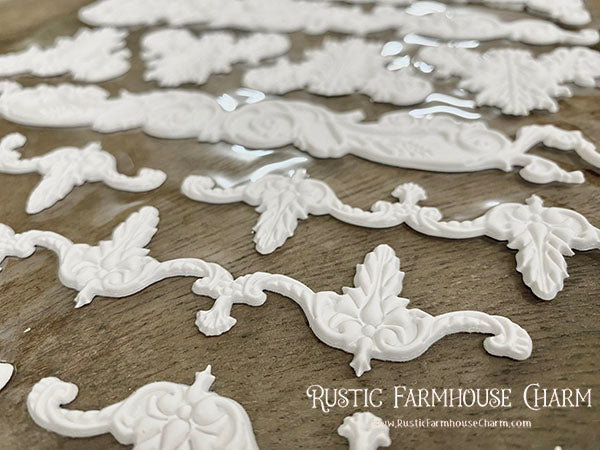 LaBlanche 3D Mixed Media Stickers - ORNAMENTS 3 (21cm x 29.5cm)