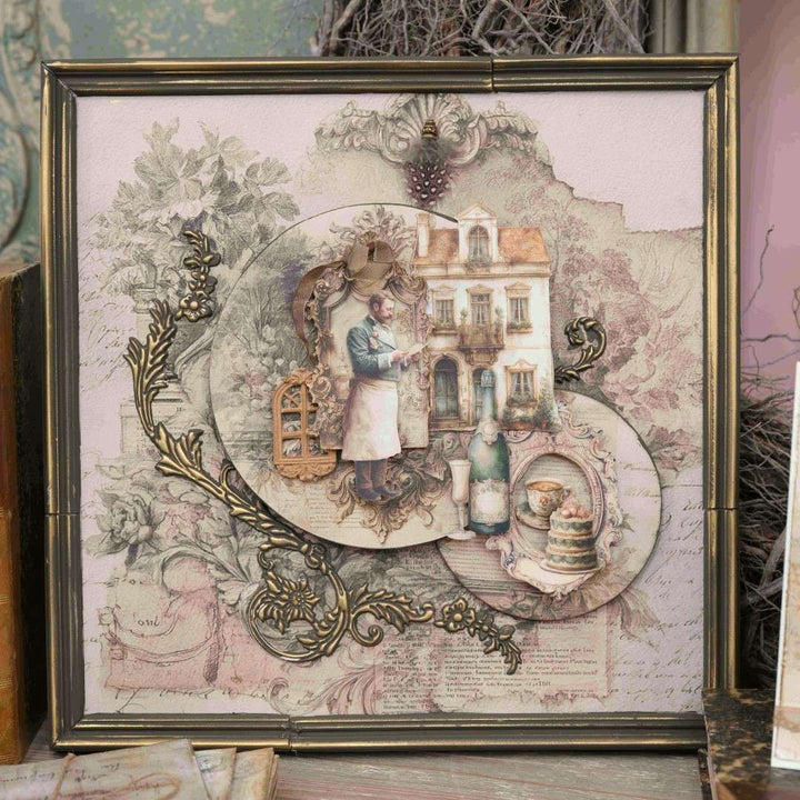 LaBlanche 3D Mixed Media Stickers - ORNAMENTS 4 (21cm x 29.5cm)