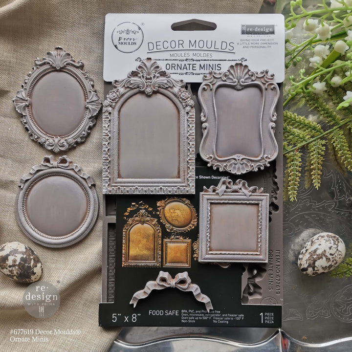 NEW! Redesign Mould - ORNATE MINIS (5" x 8") - Rustic Farmhouse Charm