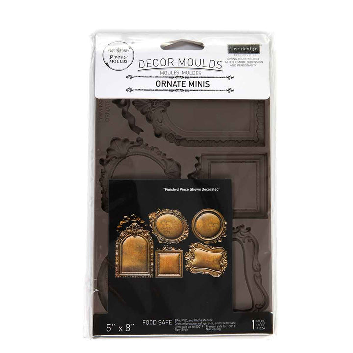 NEW! Redesign Mould - ORNATE MINIS (5" x 8") - Rustic Farmhouse Charm