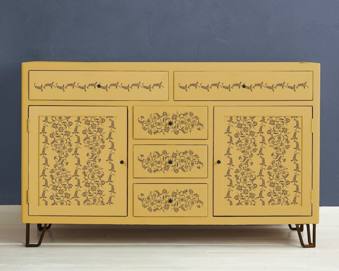 Annie Sloan Stencil Set - PAISLEY FLORAL GARLAND