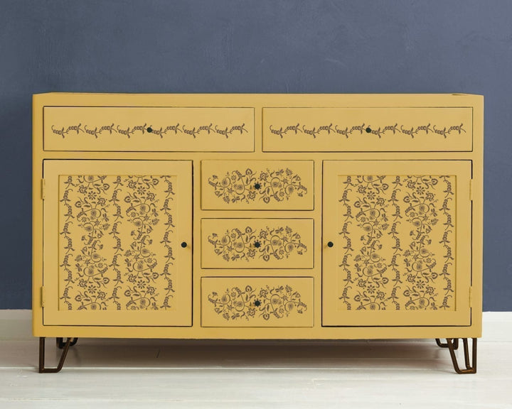 Annie Sloan Stencil Set - PAISLEY FLORAL GARLAND