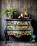 CECE PHEASANTS & PEONIES Redesign Transfer (60.96cm x 88.9cm) - Rustic Farmhouse Charm
