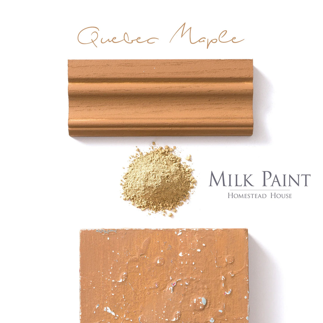 Homestead House Milk Paint Stain - QUEBEC MAPLE - Rustic Farmhouse Charm