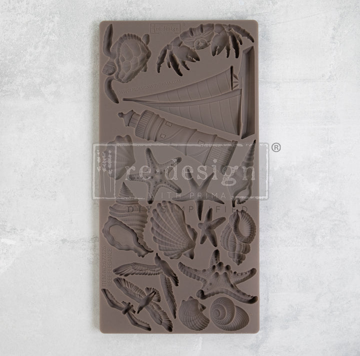 New! Redesign Mould - REEF ELEGANCE - Rustic Farmhouse Charm