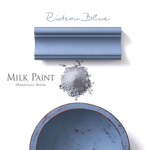 Homestead House Milk Paint - RIDEAU BLUE - Rustic Farmhouse Charm