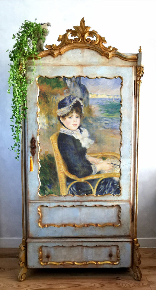 Redesign A1 Decoupage Rice Paper - RIVIERA (59.44cm x 84.07cm) - Rustic Farmhouse Charm