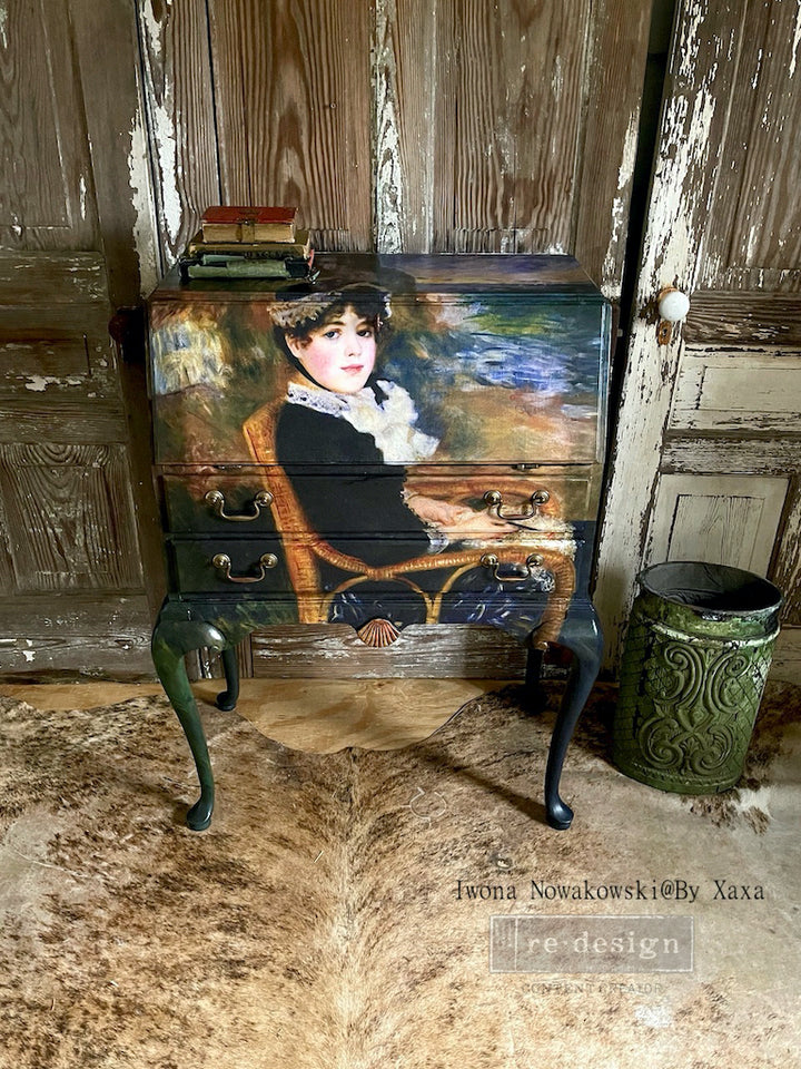 Redesign A1 Decoupage Rice Paper - RIVIERA (59.44cm x 84.07cm) - Rustic Farmhouse Charm
