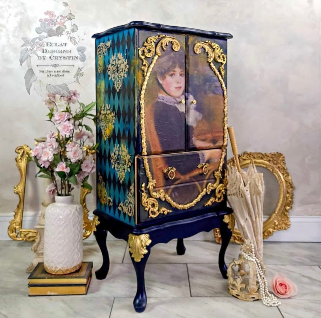 Redesign A1 Decoupage Rice Paper - RIVIERA (59.44cm x 84.07cm) - Rustic Farmhouse Charm