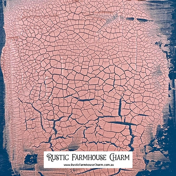 ROSE GOLD Metallic Cracking Paste by Pentart 100ml - Rustic Farmhouse Charm