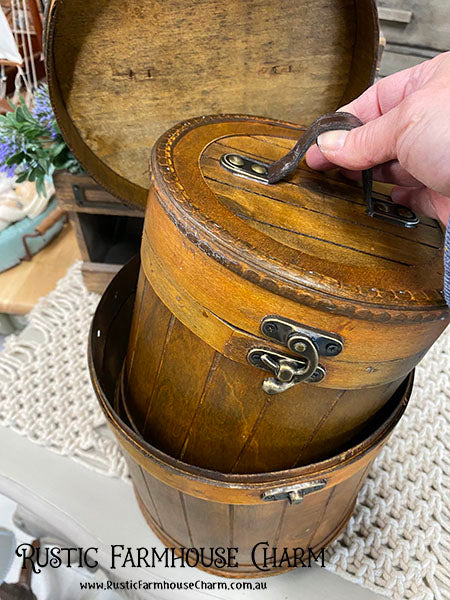 Wooden Round Box (Plain)