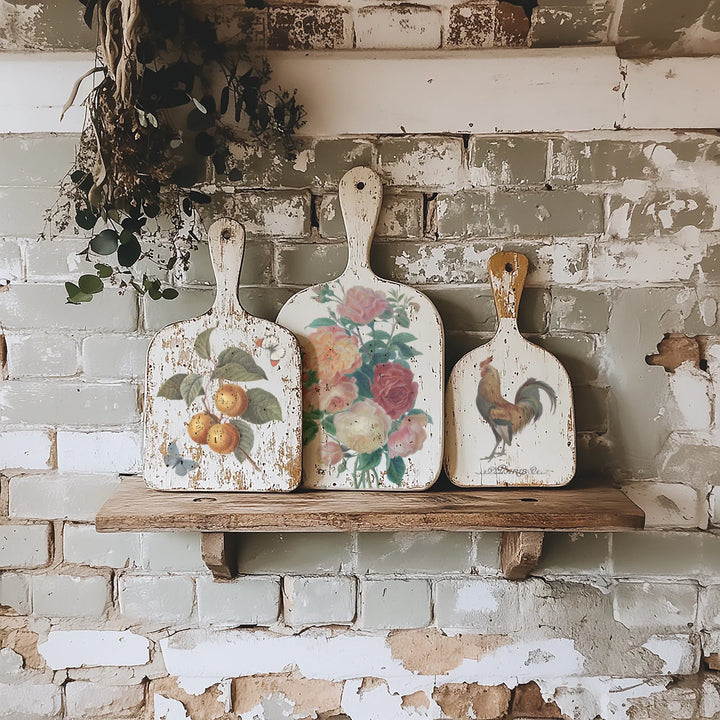 NEW! IOD Transfer Pad - SAINT OUEN (set of eight 8"x12" sheets) - Rustic Farmhouse Charm