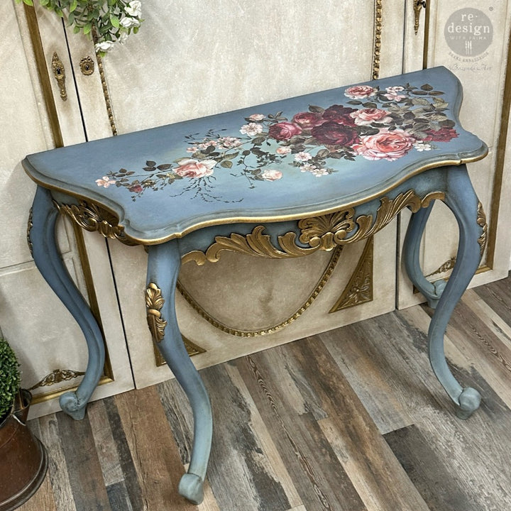 NEW! Redesign Transfer - SCARLET EMBRACE (60.96cm x 88.9cm) - Rustic Farmhouse Charm